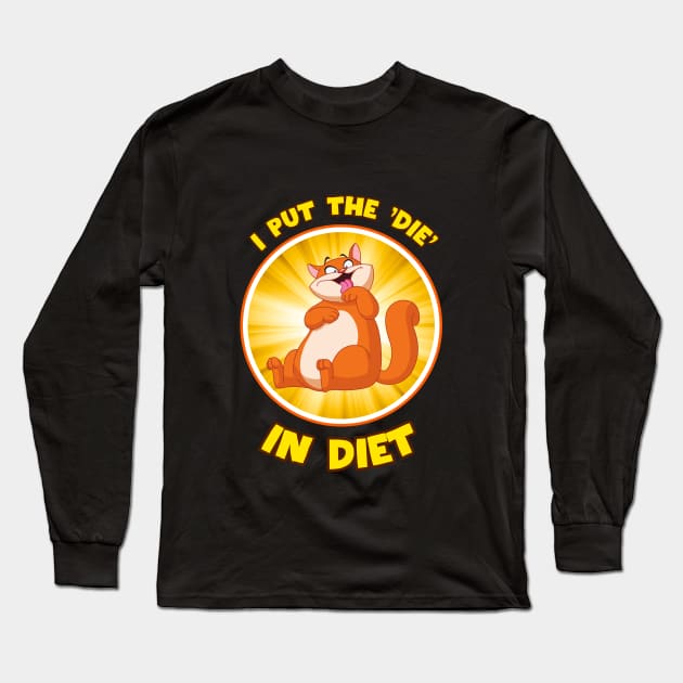Paws for Thought: A Feline Diet Revolution Long Sleeve T-Shirt by DaShirtXpert